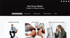 Desktop Screenshot of groeiatelier.nl